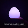 Multi color cambiar lámpara mini huevo de alta calidad